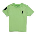 ラルフローレン　ベビー服 ラルフローレン RALPH LAUREN ベビー 男の子 半袖 Tシャツ Cotton Jersey Crewneck T-Shirt ニューライム New Lime