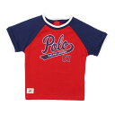 ラルフローレン　ベビー服 ラルフローレン RALPH LAUREN ベビー 男の子 半袖 Tシャツ Cotton Jersey Graphic Tee レッド Rl2000 Red