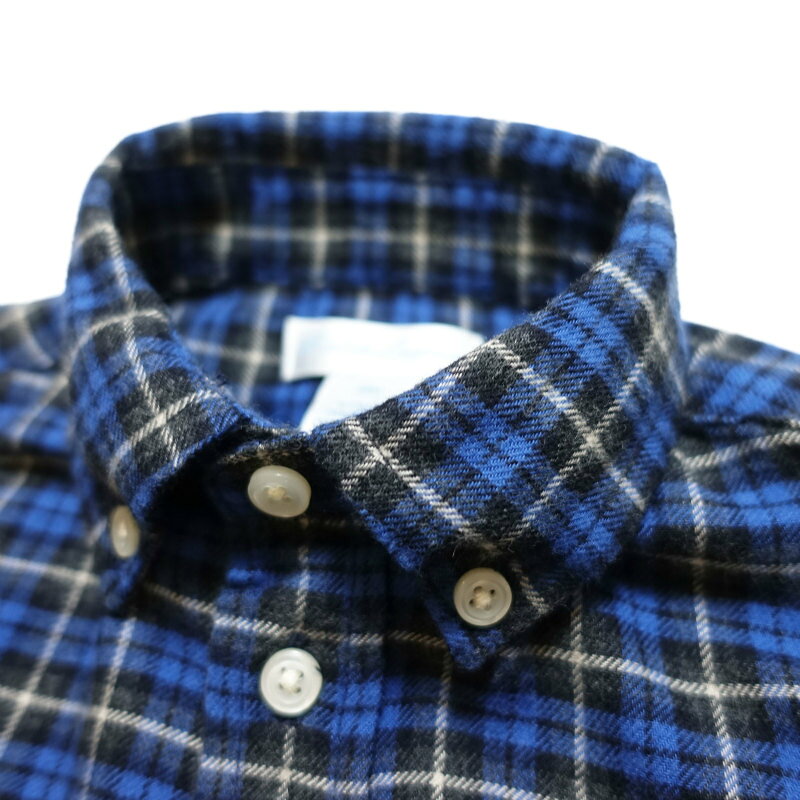 ���ե������ RALPH LAUREN �٥ӡ� �ˤλ� Ĺµ ����� Plaid Cotton Twill Shirt �֥롼�ޥ�� Blue Multi