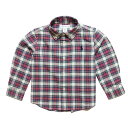 ラルフローレン　ベビー服 ラルフローレン RALPH LAUREN ベビー 男の子 長袖 シャツ Plaid Cotton Oxford Shirt, Red Multi レッド マルチ Red Multi