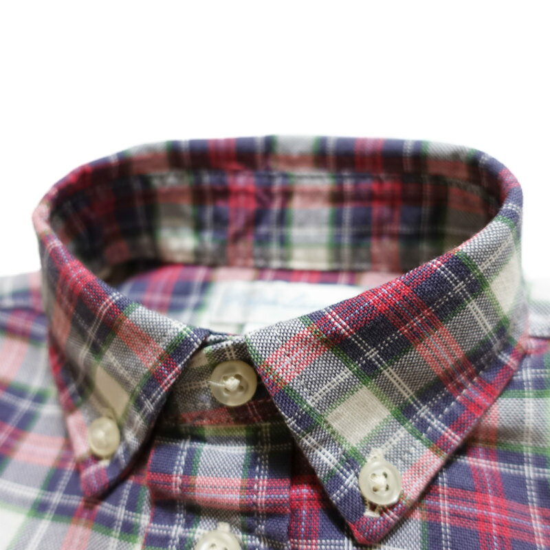 ���ե������ RALPH LAUREN �٥ӡ� �ˤλ� Ĺµ ����� Plaid Cotton Oxford Shirt, Red Multi ��å� �ޥ�� Red Multi