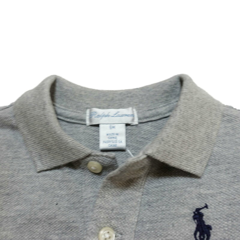 ���ե������ RALPH LAUREN �٥ӡ� �ˤλ� Ĺµ �ݥ������ Cotton Mesh Long-Sleeve Polo ����ɡ��С� �إ��� Andover Heather