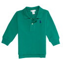 ラルフローレン RALPH LAUREN ベビー 男の子 長袖 ポロシャツ Cotton Mesh Long-Sleeve Polo ペルシアン グリーン Persian Green