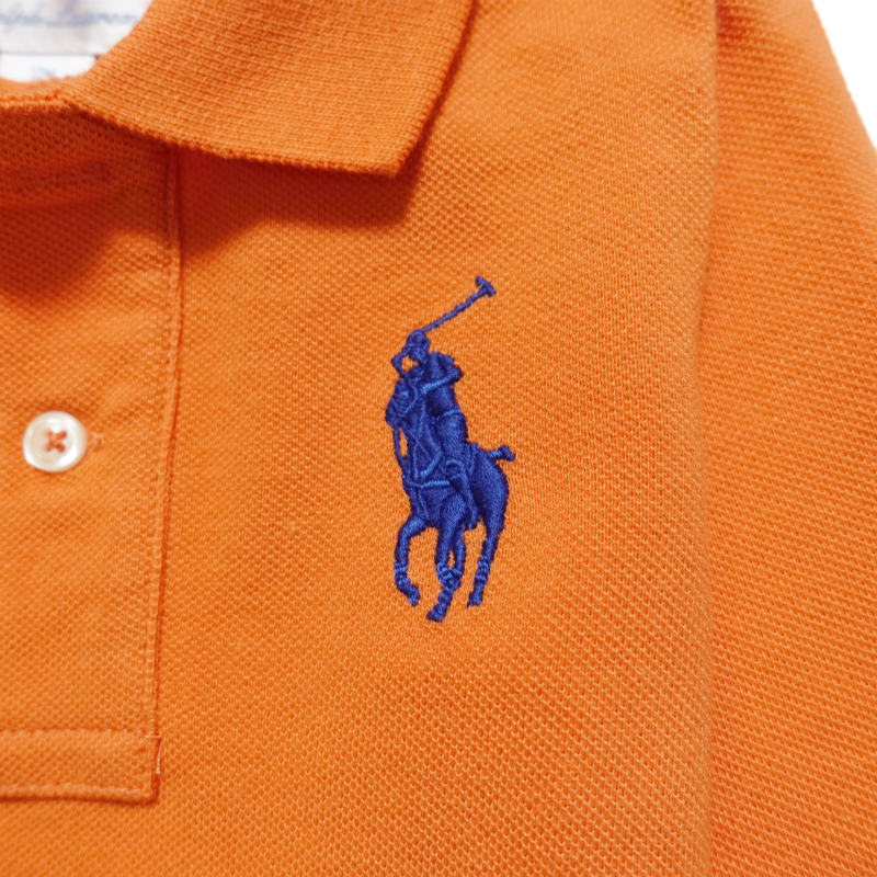 ラルフローレン RALPH LAUREN ベビー 男の子 長袖 ポロシャツ Big Pony Cotton Mes...