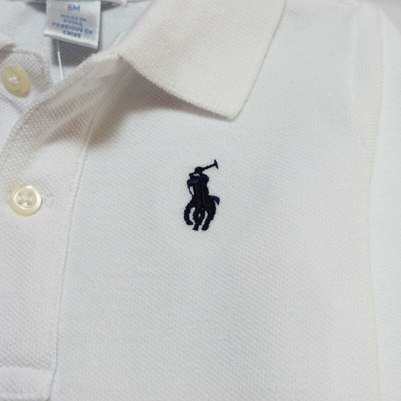 ラルフローレン RALPH LAUREN ベビー 男の子 長袖 ポロシャツ Cotton Mesh Long-Sl...