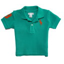 ラルフローレン RALPH LAUREN ベビー 男の子 ポロシャツ Cotton Mesh Polo Shirt グリーン Persian Green