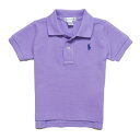 ラルフローレン　ベビー服 ラルフローレン RALPH LAUREN ベビー 男の子 ポロシャツ Cotton Mesh Polo Shirt パウダー パープル Powder Purple