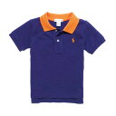 ラルフローレン RALPH LAUREN ベビー 男の子 半袖 ポロシャツ Cotton Mesh Polo Shirt ネイビー Boathouse Navy