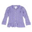 ݥե POLO RALPH LAUREN ٥ӡ Baby λ  ǥ Peplum Cable Cotton Cardigan ѡץ Purple