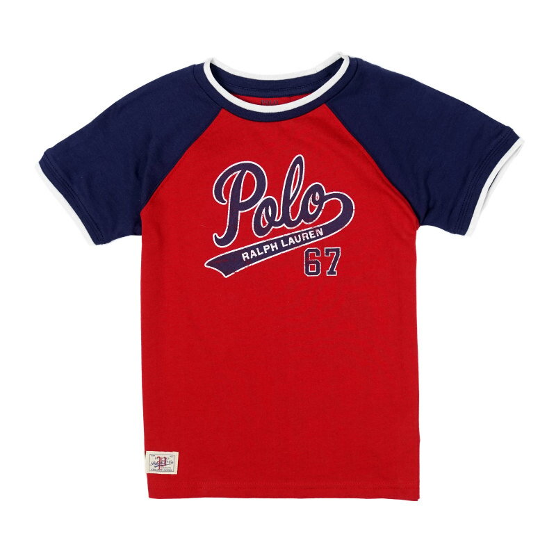 ポロ ラルフローレン POLO RALPH LAUREN ボーイズ Boys 半袖 Tシャツ Cotton Jersey Graphic Tee レッドのサムネイル