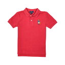 ポロラルフローレン POLO RALPH LAUREN ボーイズ Boys 半袖 ポロシャツ Beach Bear Cotton Mesh Polo サンライズ レッド Sunrise Red