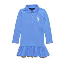 | t[ POLO RALPH LAUREN K[Y Girls  |Vc hX Big Pony Stretch Mesh u[ Harbor Island Blue