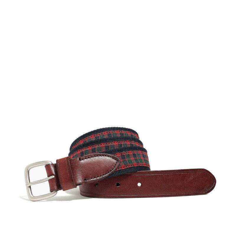 ジェイクルー J.Crew メンズ Men's ベルト Holiday Belt ホリデー プラッド Holiday Plaid