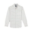 ジェイクルー ジェイクルー J.Crew メンズ Men’s 長袖 シャツ スリムフィット Tattersall Slim Flex Oxford Shirt ピンク グリーン ホワイト