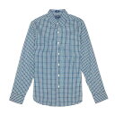 ジェイクルー ジェイクルー J.Crew メンズ Men’s 長袖 シャツ スリムフィット Performance Twill Shirt in Plaid ネイビー グリーン ホワイト