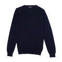 WFCN[ }[J^C J.Crew Mercantile Y Men's Z[^[ Cotton Jersey V-neck Sweater lCr[ Navy