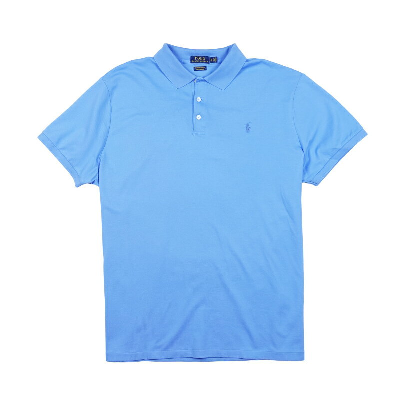 ポロ ラルフローレン POLO RALPH LAUREN メンズ Men 039 s 半袖 ポロシャツ Custom Slim Stretch Mesh Polo ブルー系 Harbor Island Blue