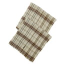 ラルフローレン マフラー（メンズ） (ポロ ラルフローレン) POLO RALPH LAUREN マフラー スカーフ Tartan Linen Scarf デザート サンド プラッド Desert Sand Plaid