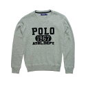 ポロ ラルフローレン POLO RALPH LAUREN メンズ Men's セーター Cotton Graphic Sweater グレー系 Fawn Grey Heather