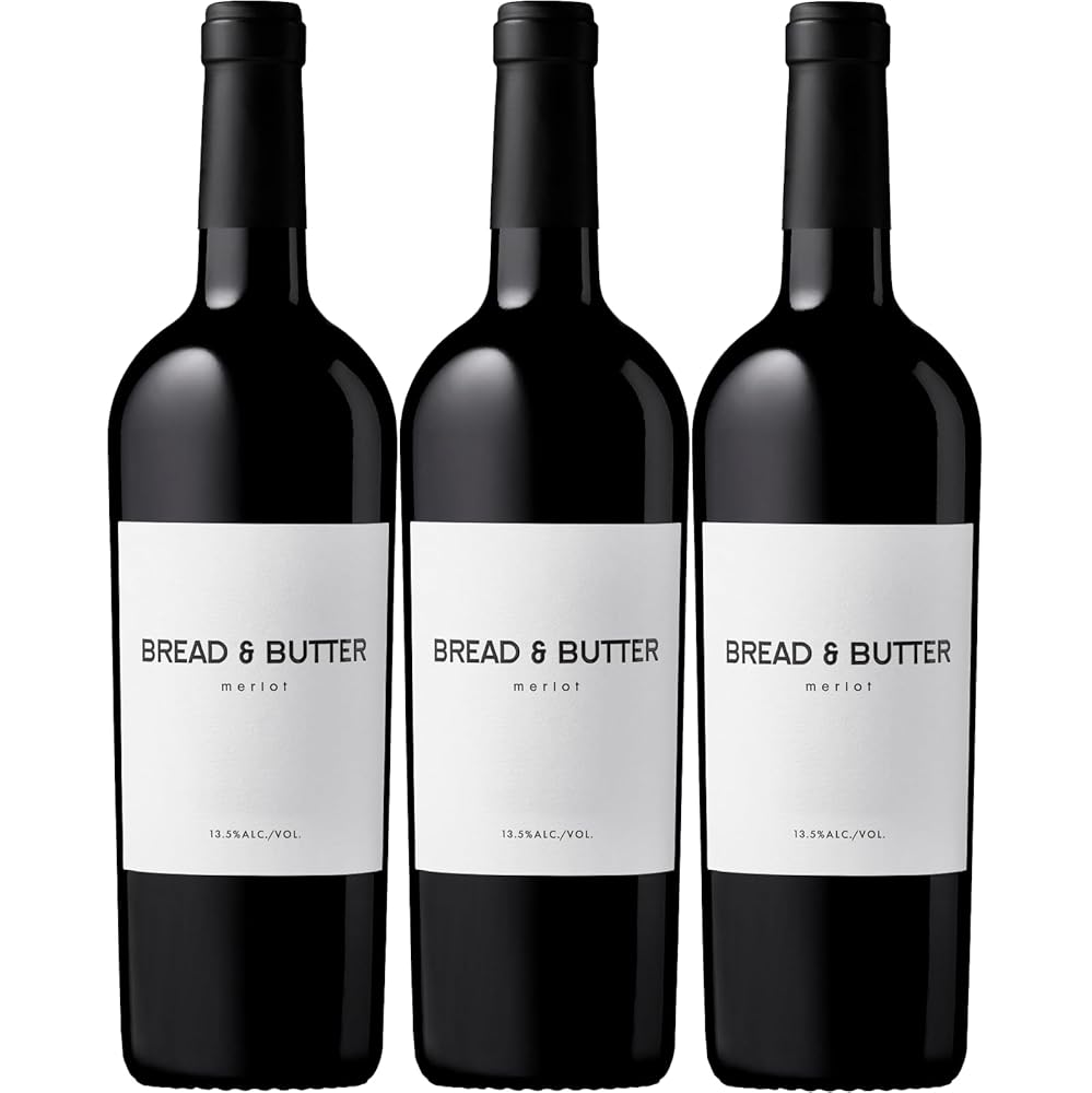 ブレッドアンドバター メルロー (Bread & Butter Merlot California) 赤ワイン フルボディ