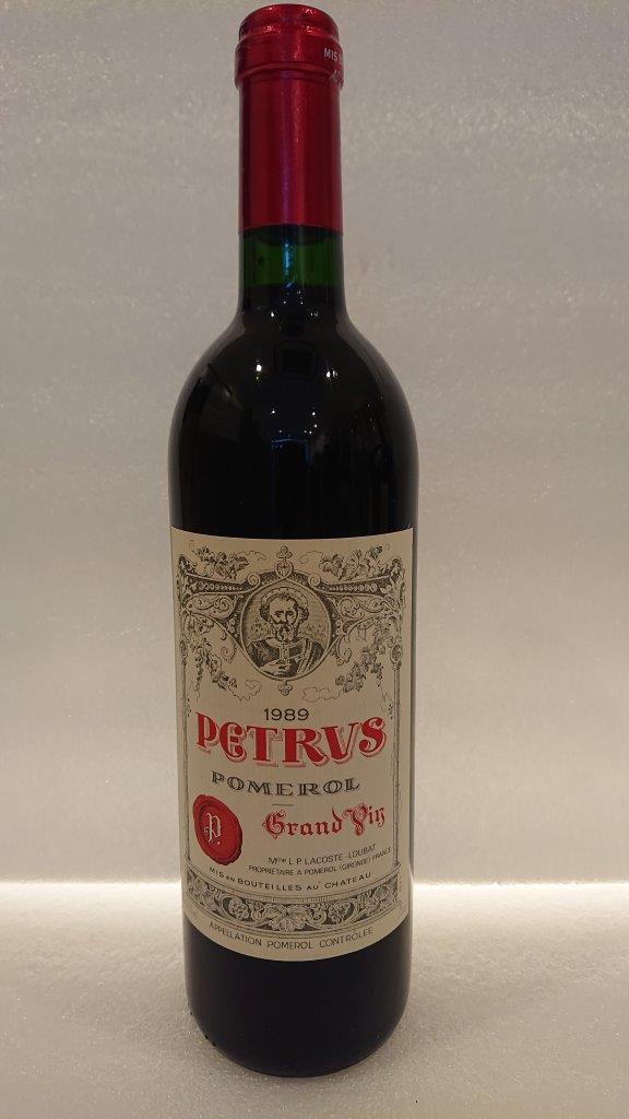 シャトー・ペトリュス 1989【A.C. ポムロール】Ch.Petrus 1989【A.C. Pomerol】2019年最終入荷