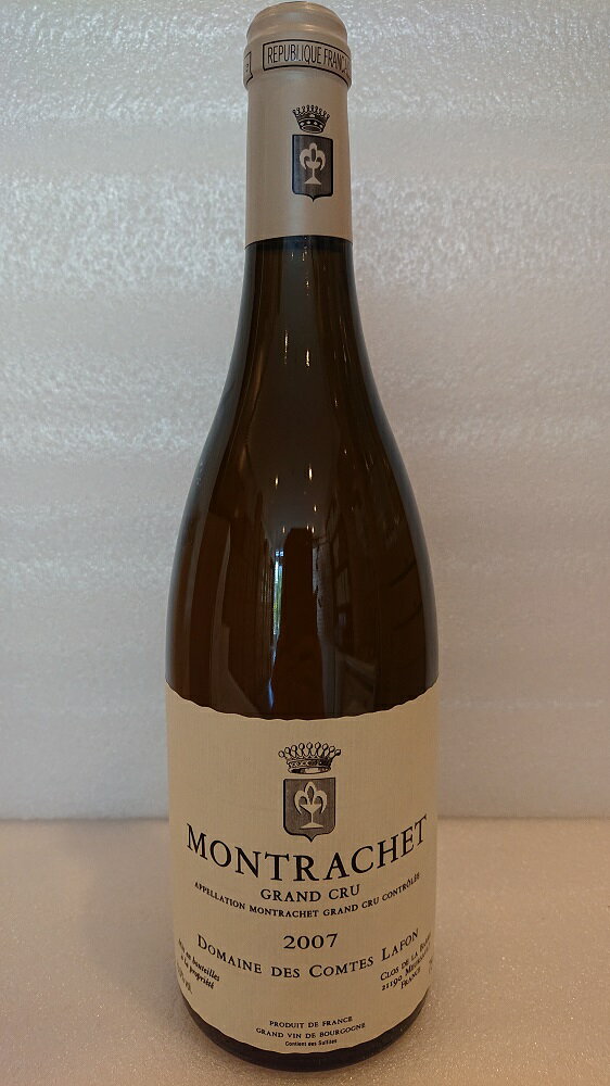 モンラッシェ 2007コント・ラフォンMontrachet 2007Comtes Lafon新入荷