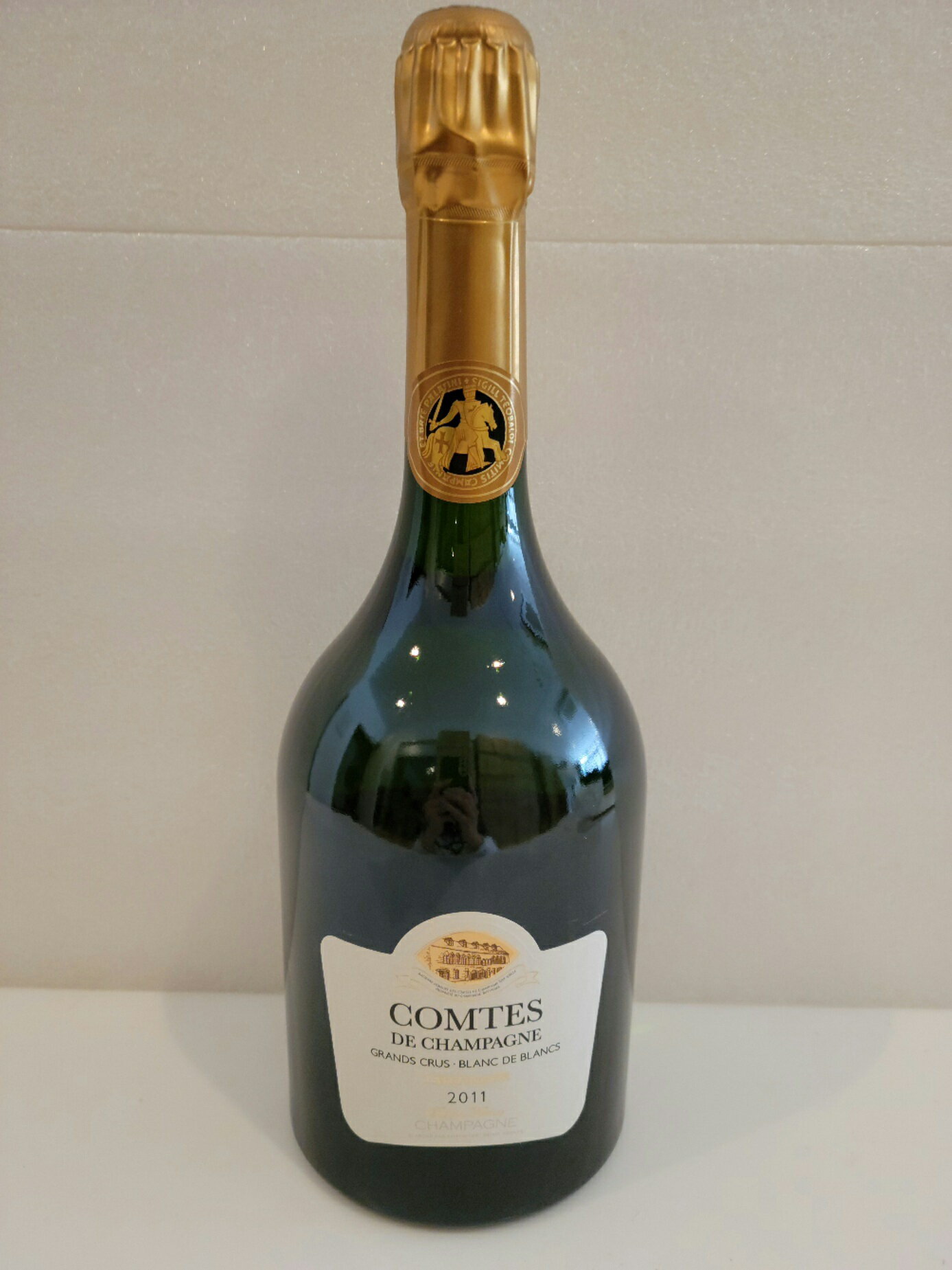 コント・ド・シャンパーニュ ブラン・ド・ブラン 2011テタンジェComtes de Champagne Blanc de Blancs 2011Taittinger箱無し