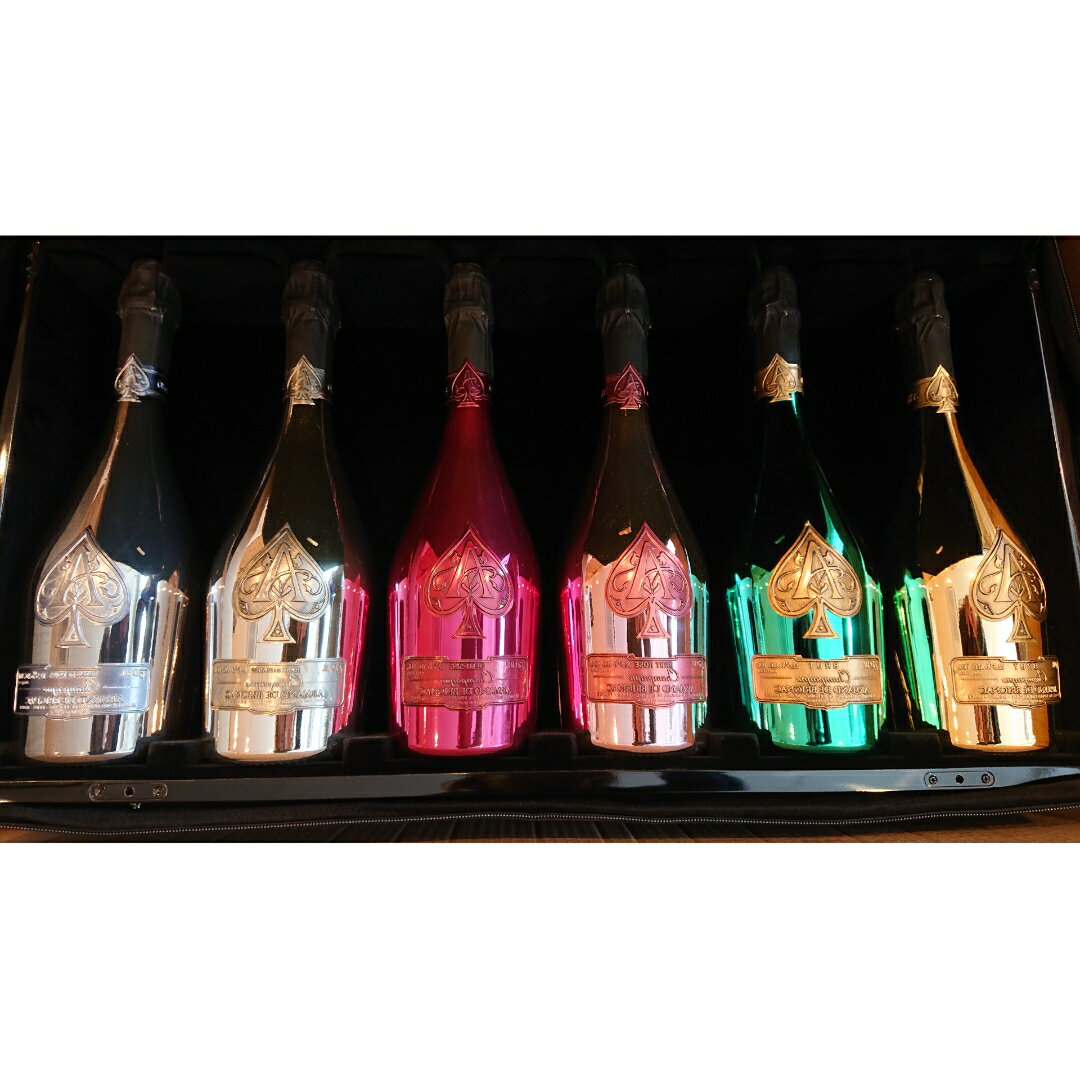 アルマン・ド・ブリニャック・ラ・コレクションArmand de Brignac la Collection世界1000セット限定 6本専用ケース入り再入荷しました！