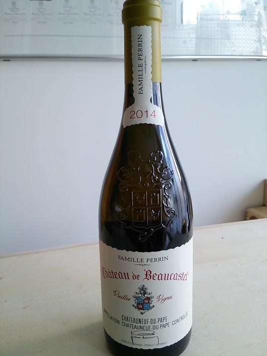 シャトーヌフ・デュ・パプ・ルーサンヌ 2014ボーカステルChateauneuf du Pape Roussanne VV 2014 Beaucastelのサムネイル