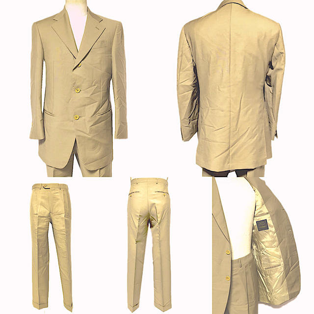 ☆【送料無料】【幻の逸品】SARTORIA PARTENOPEA(サルトリア パルテノペア) ユナイテッドアローズ ハンドメイド メンズスーツ☆【2018aw】【中古】【Luxury Brand Selection】