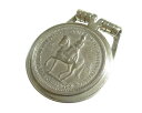 ☆【送料無料】【幻の逸品】アスプレイ(Asprey)ヴィンテージシリングコイン使用シルバー素材マネークリップ【中古】【Luxury Selection】【201...