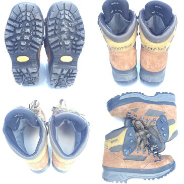 ☆【送料無料】【人気】モンベル(montbell) ゴアテックス(GORE-TEX)&VIBRAMソール使用本格トレッキングブーツ(靴) 【中古】【美品】【2016aw】☆ 05P05Nov16