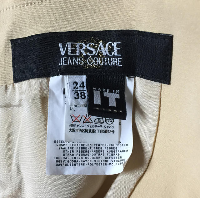☆【送料無料】【レア】ヴェルサーチジーンズ クチュール(VERSACE JEANS COUTURE)デザインワンピース【中古】【美品】☆【2017aw】【LuxuryBrandSelection】10P05Dec15バーゲン