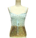 ☆【送料無料】sovereign ダブルスタンダード(DOUBLE STANDARD)スパンコール刺繍キャミソールサマーニット【新品】同様【未使用】【タグ付き】...