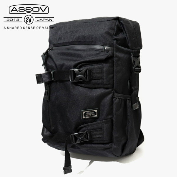 アッソブ リュック メンズ 《ポイント2倍 | もれなく選べるWノベルティ》アッソブ AS2OV バックパック CORDURA DOBBY 305D S/D BACK PACK 2WAY リュック ショルダーバッグ ブラック 061410 BLACK | ブランド [正規取扱店]