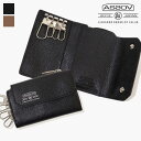 《ポイント2倍 | Wノベルティ》アッソブ AS2OV キーケース SHRINK LEATHER MOBILE WALLET KEY CASE シュリンクレザー モバイル ウォレット キーケース 小銭入れ 各色 081703 | ブランド [正規取扱店]