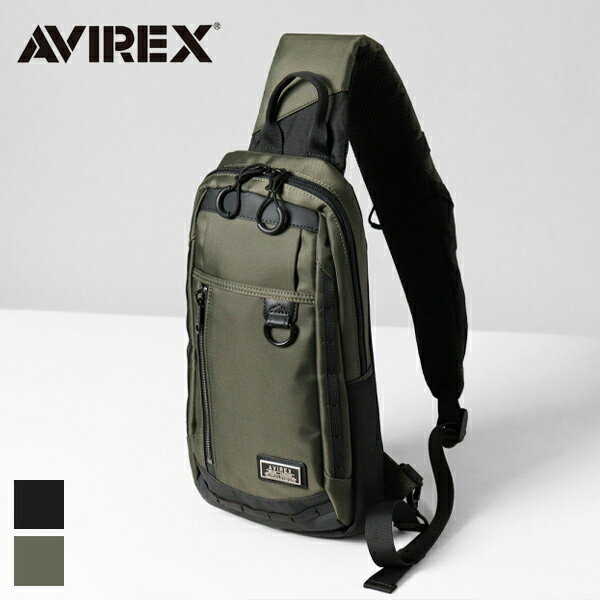 アヴィレックス AVIREX ボディバッグ ソリッド SOLID メンズ スリングバッグ 抗菌・防臭加工 各色 AX20..