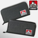 《最大3300円クーポン+ポイント10倍》ベンデイビス BEN DAVIS 長財布 LONG WALLET ロングウォレット ロゴ ラウンドファスナー 財布 各...