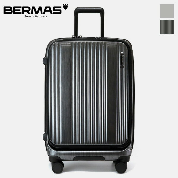 樂天商城 - 《クーポン》バーマス BERMAS スーツケース INTER CITY インターシティ フロントオープン 56c キャリーケース 3泊 4泊 53L 各色 60521 | ブランド [正規品]【もれなく選べるノベルティ】