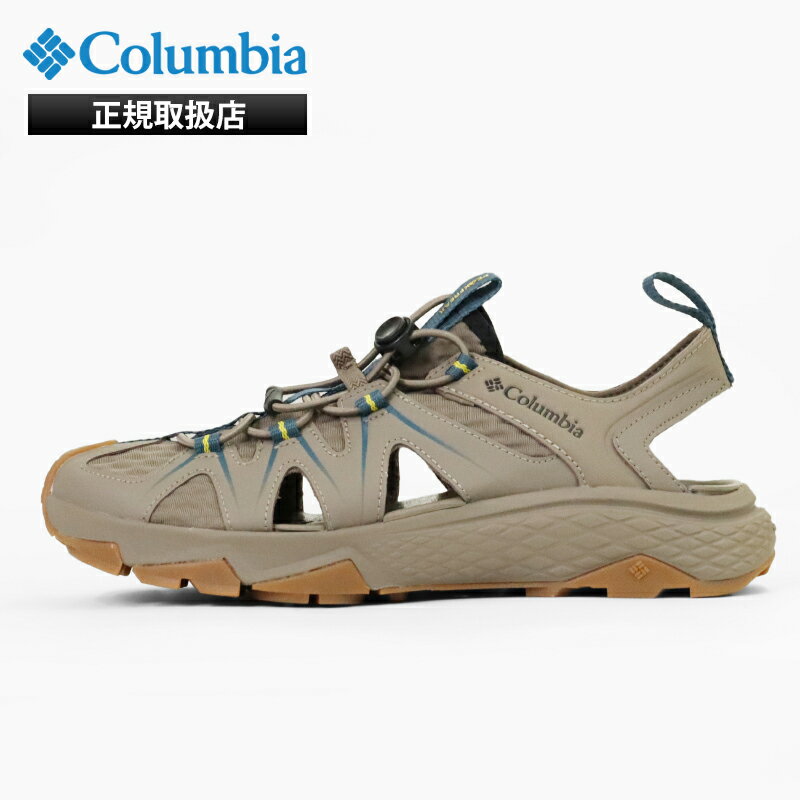 《2人に1人最大100%バック》コロンビア Columbia サンダル メンズ ピークフリーク ラッシュ シャンダル PEAKFREAK RUSH SHANDAL スポーツサンダル 靴 2026SS 新作 Wet Sand Everblue BM0341 252 | ブランド [正規取扱店]