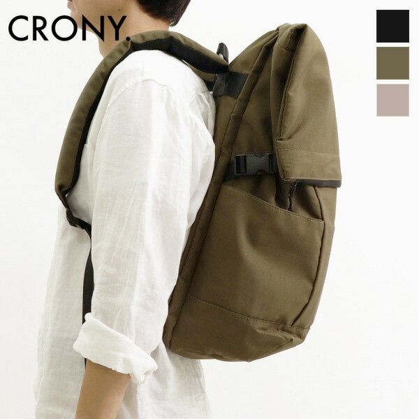 《ポイント10倍 | もれなく選べるトリプルノベルティ》クルニ―×グレコ CRONY.×GRECO バックパック Roll Backpack ロールバックパック リュック バッグ 各色 CRGR-04 | ブランド 