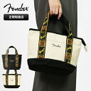 《ポイント10倍 | Wノベルティ》フェンダー Fender トートバッグ モノグラムストラップ キャンバス 帆布 メンズ レディース ミニバッグ 950-60...
