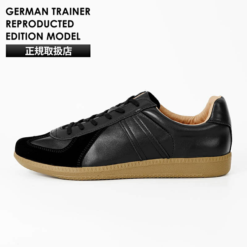 樂天商城 - ジャーマントレーナー GERMAN TRAINER スニーカー メンズ 靴 2026年春夏新作 2026SS ブラック 42700 BLACK | ブランド [正規取扱店]【ポイント10倍】