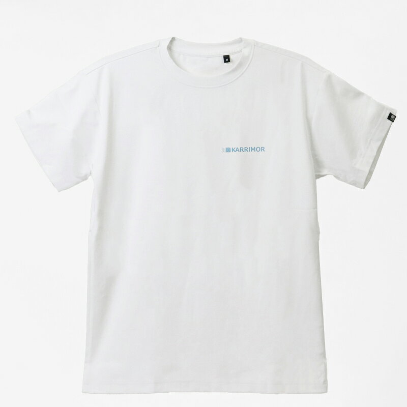 VIOLAL BAG&LUGGAGEのカリマー KARRIMOR Tシャツ 半袖 comfort S/S T コンフォート メンズ クルーネック トップス 2026年春夏新作 2026SS 無地 ロゴ M/L/XL オプティックホワイト 101582 0130 Optic White | ブランド [正規取扱店]｜アングル2