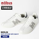 モーブス mobus スニーカー メンズ ベルリン BERLIN ホワイト WHT/STONE GRY/NAVY 靴 2025SS M-2503T-1025 0...