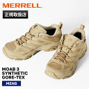 メレル MERRELL スニーカー メンズ モアブ 3 シンセティック ゴアテックス MOAB 3 SYNTHETIC GORE-TEX インセンス INCEN...