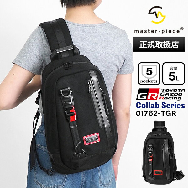 マスターピース master-piece スリングバッグ SLING BAG TOYOTA GAZOO Racing トヨタ GR コラボ ボディ..