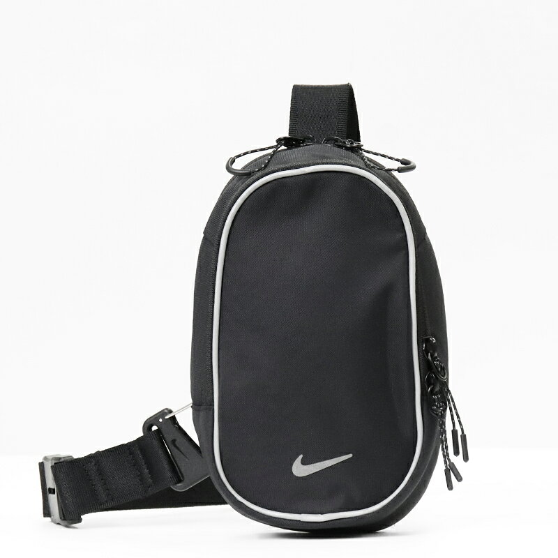 ナイキ NIKE ボディバッグ コミュート COMMUTE クロスボディ メンズ レディース ワンショルダー ミニショルダー ミニバッグ 縦型 1L リフレクター 軽量 ロゴ 2026年秋 新作 ブラック IQ1279-010 | ブランド 