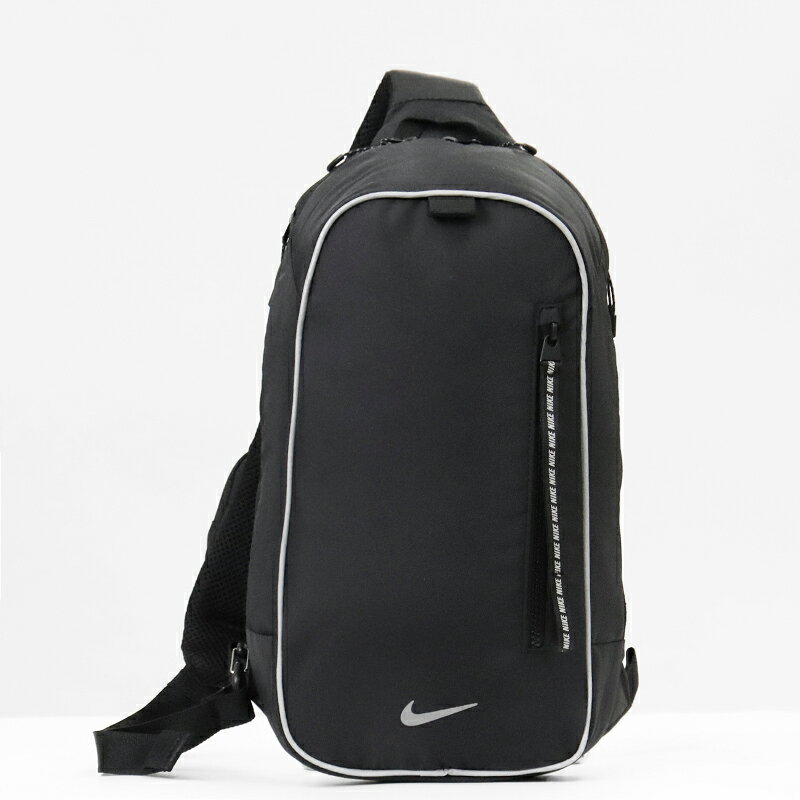 ナイキ NIKE ボディバッグ コミュート COMMUTE スリングバッグ メンズ レディース ワンショルダー ショルダーバッグ ミニバッグ 縦型 8L リフレクター 軽量 ロゴ 2026年秋 新作 ブラック IQ1285-010 | ブランド 