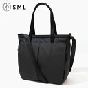 《ポイント10倍 | もれなく選べるWノベルティ》エスエムエル SML トートバッグ MULTI FUNKTIONAL 2WAY TOTE ビジネストート THIERRY ブラック K902142 BLACK | ブランド 